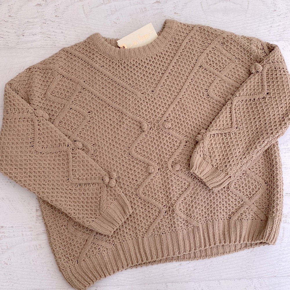 In Bloom Super Soft Chenille Sweater NWT Size Small
